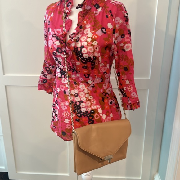 Loeffler Randall camel handbag . NEW - Picture 6 of 6